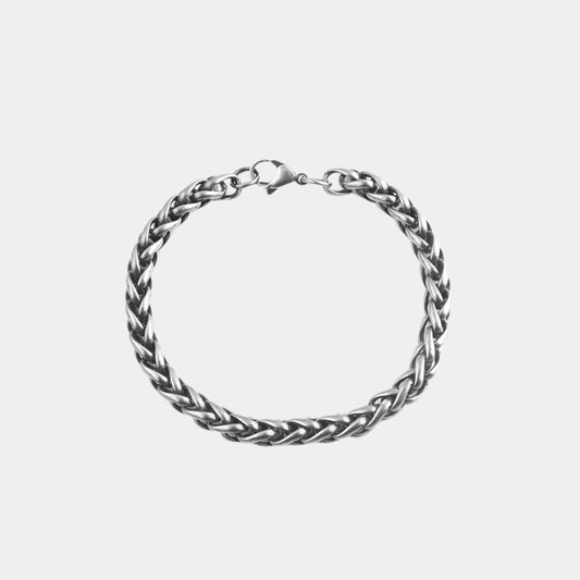 Wheat Bracelet Silver