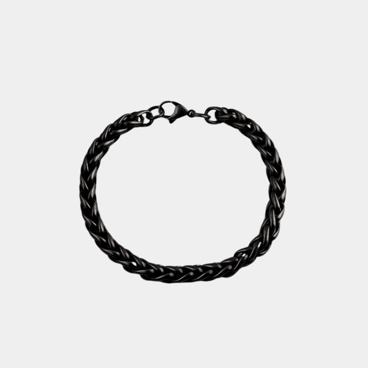 Wheat Bracelet Black