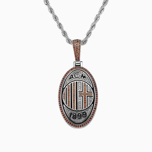 Ac Milan Iced Out Pendant