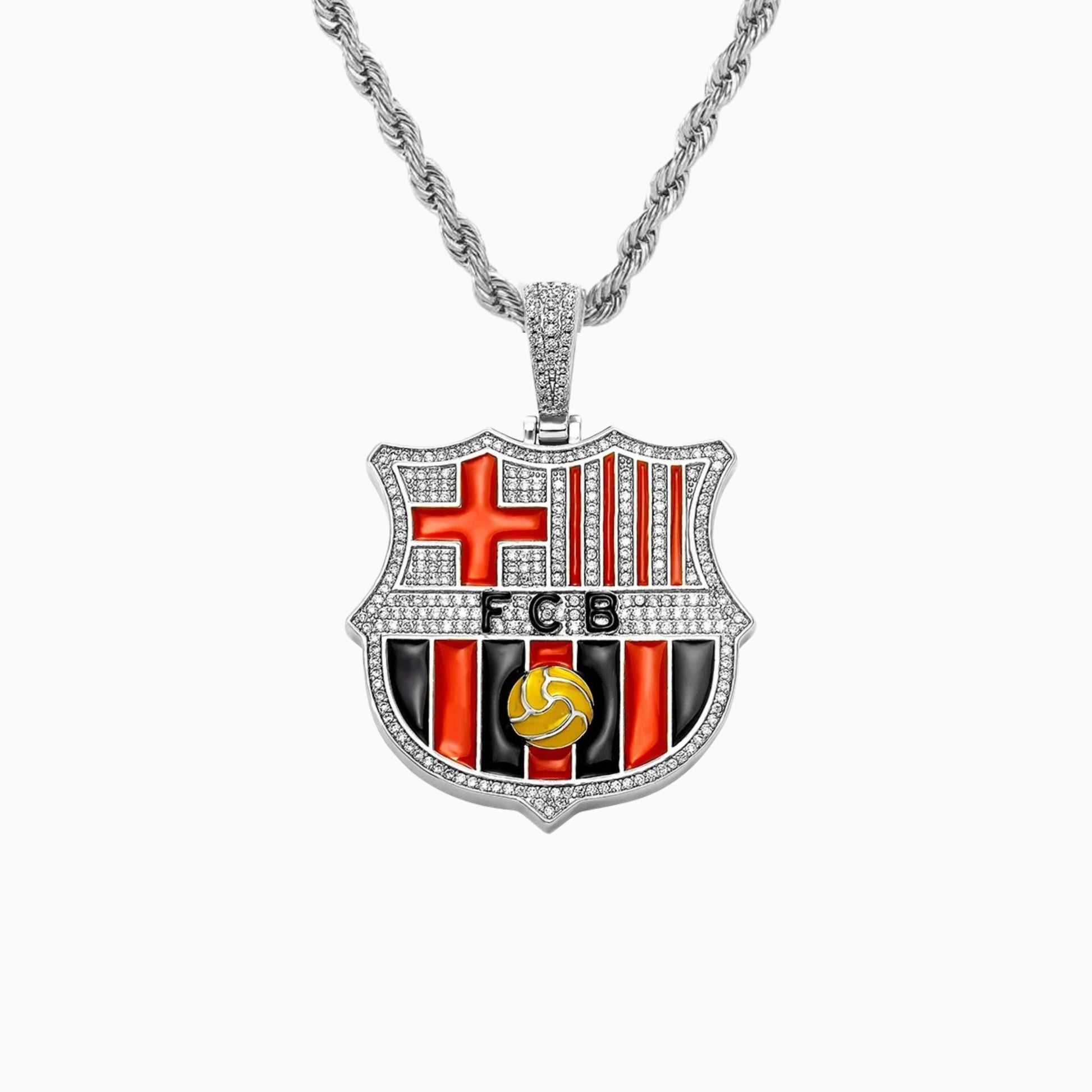 Barcelona Iced Out Pendant