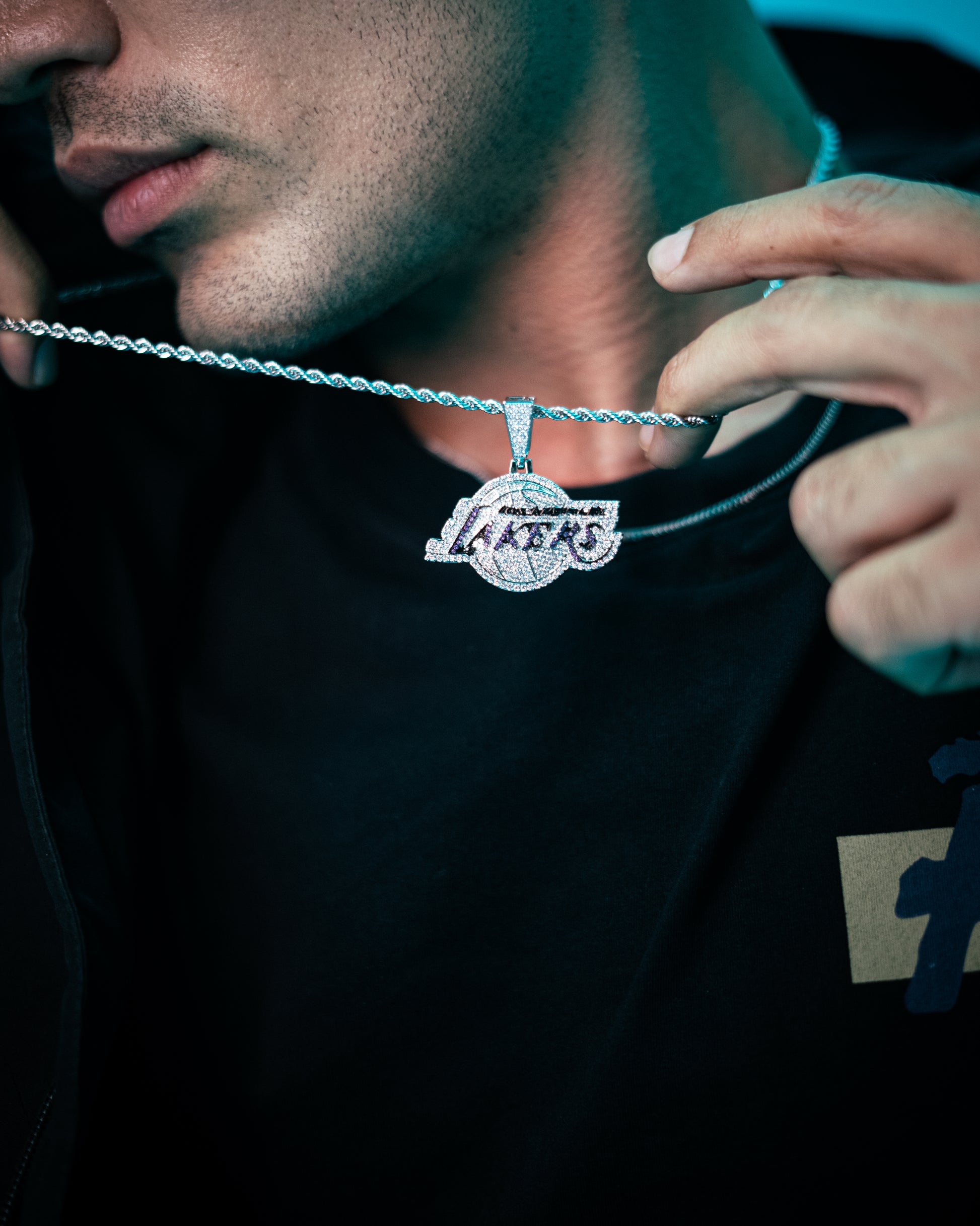 Lakers Iced Pendant