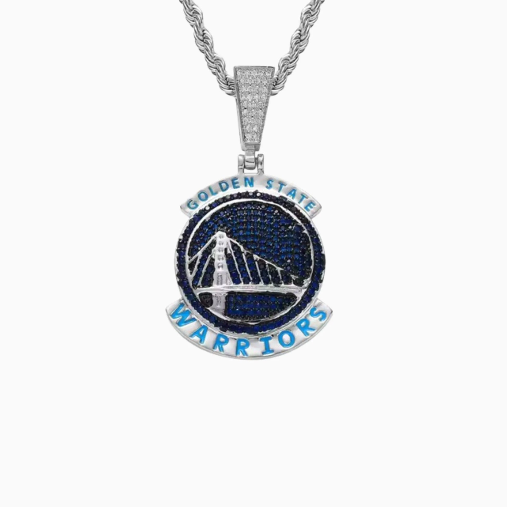 GSW Iced Out Pendant