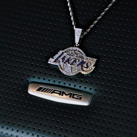 Lakers Iced Pendant