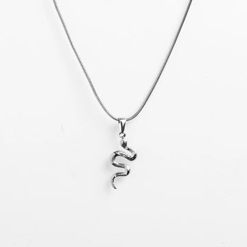 Serpent Pendant Silver