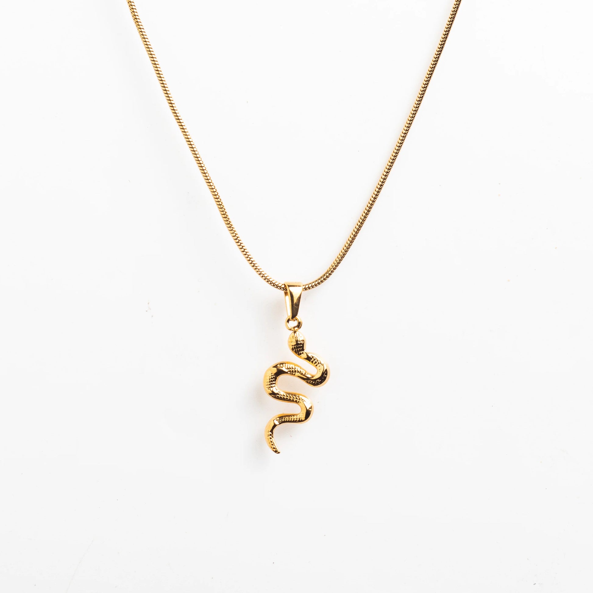 Serpent Pendant Gold