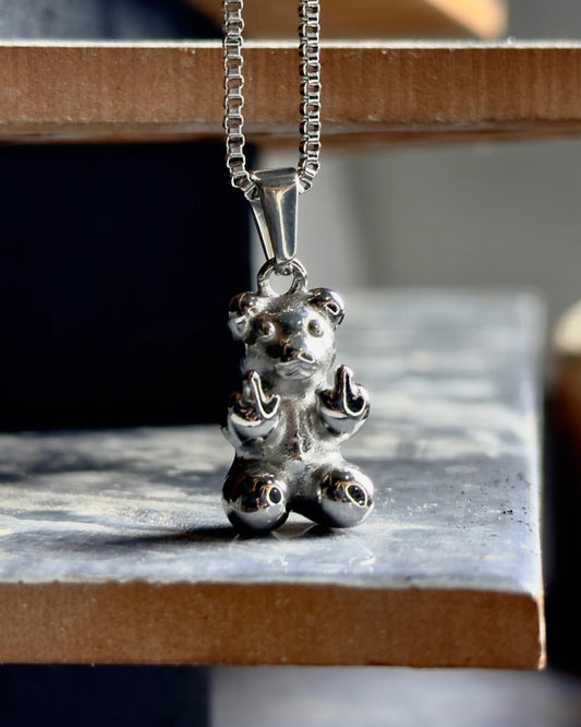 Rebel Bear Pendant